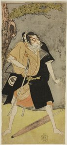 De Acteur Sawamura Sojuro II als een Vogelvrijverklaarde
