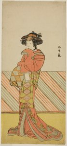 De Acteur Segawa Kikunojo III in een Ongeïdentificeerde Rol door Katsukawa Shunsho