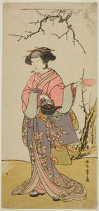 De Acteur Yamashita Kinsaku II in een Ongeïdentificeerde Rol door Katsukawa Shunsho