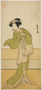 De Acteur Yamashita Mangiku I in een Ongeïdentificeerde Rol door Katsukawa Shunsho
