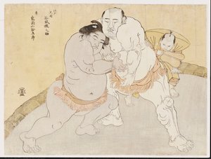 De Wedstrijd tussen Tanikaze Kajinosuke en Kimenzan Tanigoro