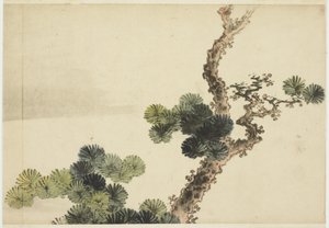 Dennentak door Katsushika (school of) Hokusai