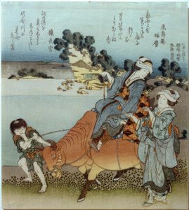 Uitzicht op Koshigoe vanaf Shichirigahama
