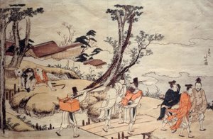 De 36 dichteressen door Katsushika Hokusai
