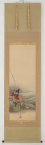 Visser, Edo-periode, 1849 door Katsushika Hokusai