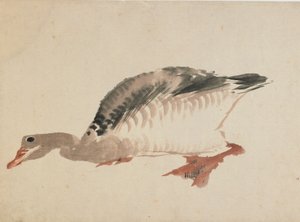 Gans, laat 18e - begin 19e eeuw door Katsushika Hokusai