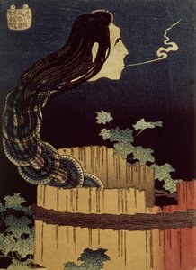 Japanse geest door Katsushika Hokusai