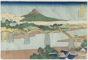 Kintai Brug in Suo_ Provincie, 1833-1834