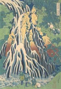 Kirifuri-waterval bij de Kurokami-berg in Shimotsuke