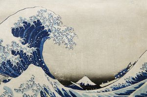 De grote golf van Kanagawa