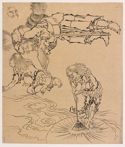 Legendarische Wezens door Katsushika Hokusai
