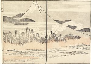 Mt. Fuji, 1816 door Katsushika Hokusai