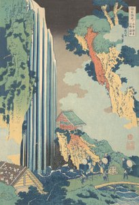 Ono-waterval op de Kisokaido, uit de serie Een Rondreis door Water