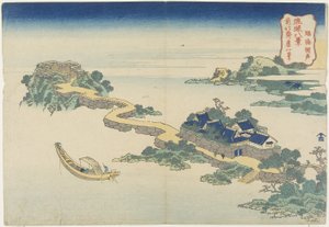 Geluid van het meer bij Rinkai, c. 1833