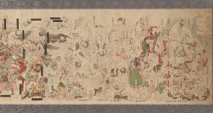 Suikoden, Edo-periode, ca. 1829 door Katsushika Hokusai