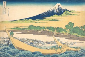 Tago Bay bij Ejiri op de Tokaido, uit de serie door Katsushika Hokusai