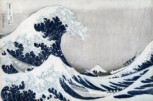De Grote Golf van Kanagawa, uit de serie 