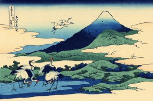 Umegawa in de Sagami provincie, c.1830 (houtsnede)