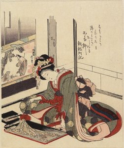 Vrouw die Bonkei Regelt, 1820-1834
