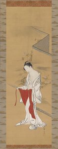 Schoonheid na het bad door Kawamata Tsunemasa