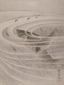 Vissen in een Whirlpool, ca. 1887