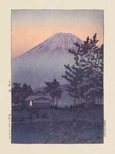 Yamanakako (het Yamanaka-meer) (1936) door Kawase Hasui