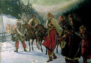 Hucul Bruiloft, 1909