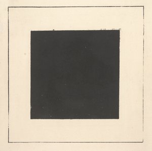Zwart Vierkant uit "Suprematisme: 34 Tekeningen"