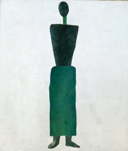 Vrouwelijke figuur, 1928-1929 door Kazimir Severinovich Malevich