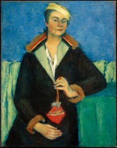 Jelisaweta Jakowlewa door Kazimir Severinovich Malevich