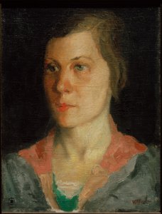 Portret van de vrouw van de kunstenaar, 1933