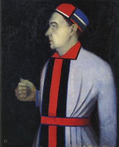 Portret van Nikolai Punin, 1933