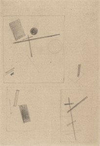 Suprematistische Tekening