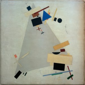 Supremus Nr. 57 door Kazimir Severinovich Malevich