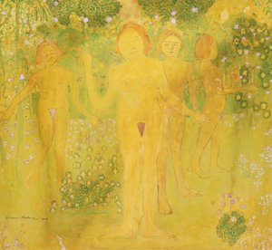 Het geheim van verleiding, 1908 door Kazimir Severinovich Malevich