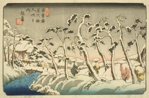 Nr. 15, Itahana (kleur houtsnede) door Keisai Eisen