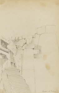 Tempel in Thebe, Egypte door Kellogg, Miner Kilbourne