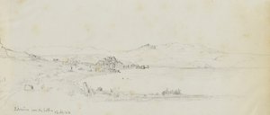 Tiberias vanaf de baden