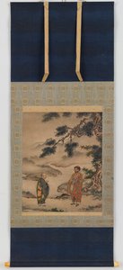 Ontmoeting van Yun-men Wen-yen en Fa-yen Wen-i door Kenkō Shōkei