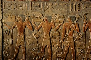 Egypte; Oude Koninkrijk; Saqqara; Sakkara; Graf van Ptah Hotep; Eeuwigheid