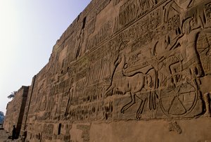 Slag bij Qadesh, Ramses II, Karnak Tempel