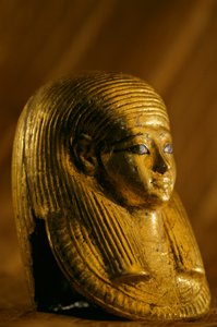 Gouden begrafenismasker van foetus, KV 54 door Kenneth Garrett