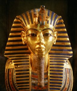 Gouden begrafenismasker van Koning Toetanchamon, Nieuwe Rijk door Kenneth Garrett