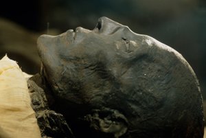Mummie van Seti I, farao 19e dynastie, Nieuwe Koninkrijk door Kenneth Garrett