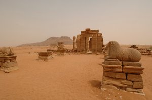 Naga site, Naqa, Boven-Nubië, Nubisch, oud centrum, Meroïtische Periode