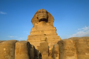 De Sfinx; Droomstèle, Gizeh; Egypte