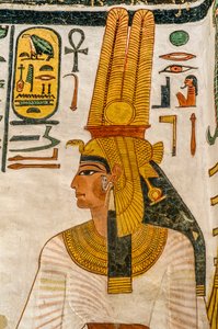 Graf van koningin Nefertari; Egypte, Vallei der Koninginnen, Nieuwe Koninkrijk, vrouw van Ramses II