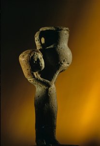 Zalfvat, vorm van vrouwelijke dienaar, 2009 door Kenneth Garrett