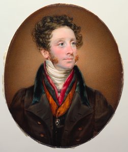 Portret van John Francis Miller Erskine, Graaf van Mar en Graaf van Kellie door Kenneth Macleay