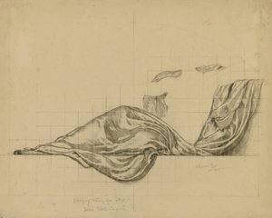 (Rotunda van het Capitool van de staat Iowa) (Kunst, studie voor paneel) door Kenyon Cox